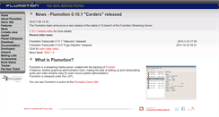 Desktop Screenshot of flumotion.net